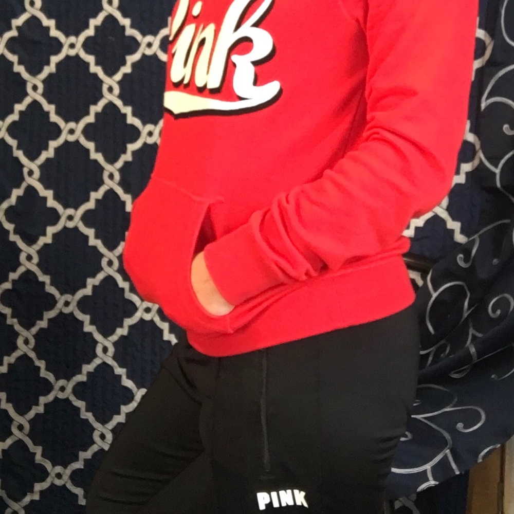 PINK hoodie and track pant